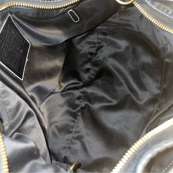 Coach Ergo Legacy Black Leather Shoulder Bag - Picture 8 of 11